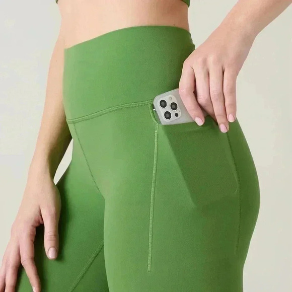 Athleta Transcend Stash Tights NWT - Picture 7 of 9